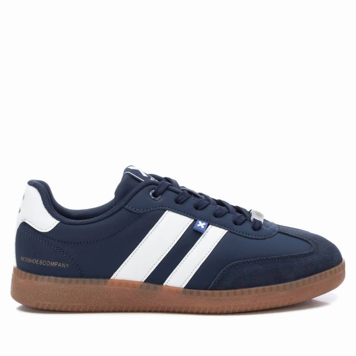 Smooth Steps Casual Men's Sneakers In Navy