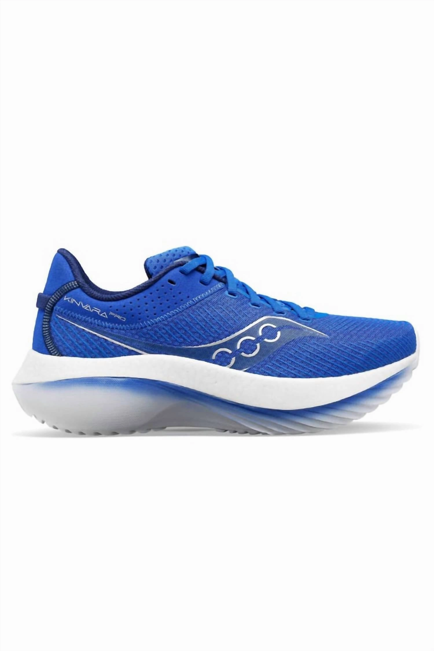 Men's Kinvara Pro Shoes In Superblue running at night Running Equipment