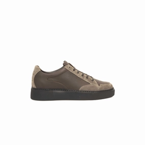 Autumn endurance - training shoes Cerruti 1881  Leather Men Men's Sneaker