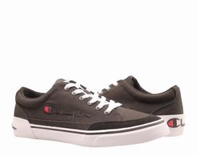 Champion Lifea??? Bandit Canvas Black Men's Sneakers CP101059M Hot Weather