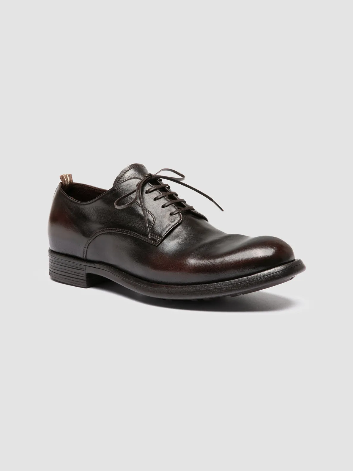 CHRONICLE 001 - Brown Leather Derby Shoes Classic Feel