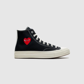 CHUCK TAYLOR ALL-STAR '70 HI "BLACK SINGLE HEART" Trending Style Neutral Colors