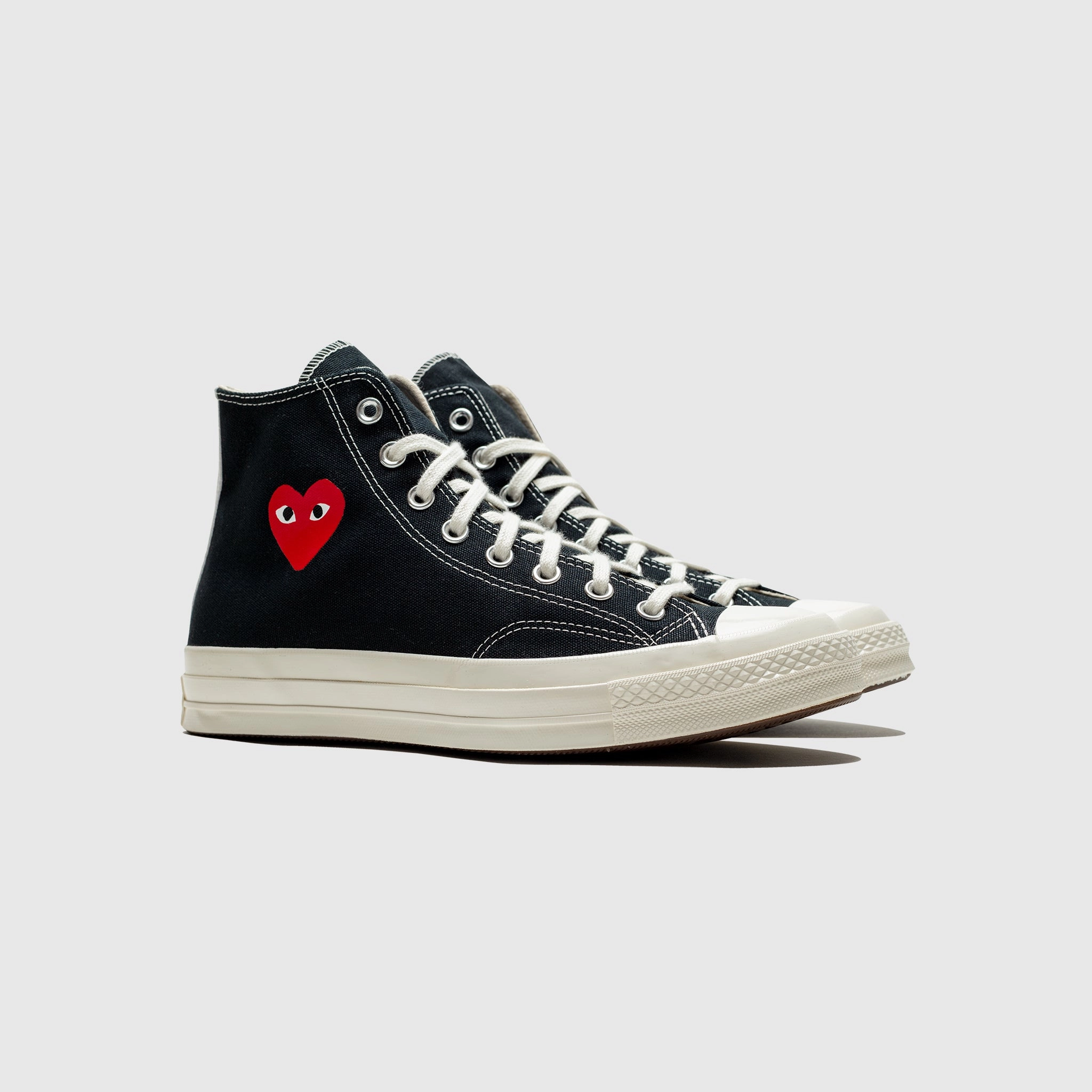 CHUCK TAYLOR ALL-STAR '70 HI "BLACK SINGLE HEART" Shock Diffusion Technology
