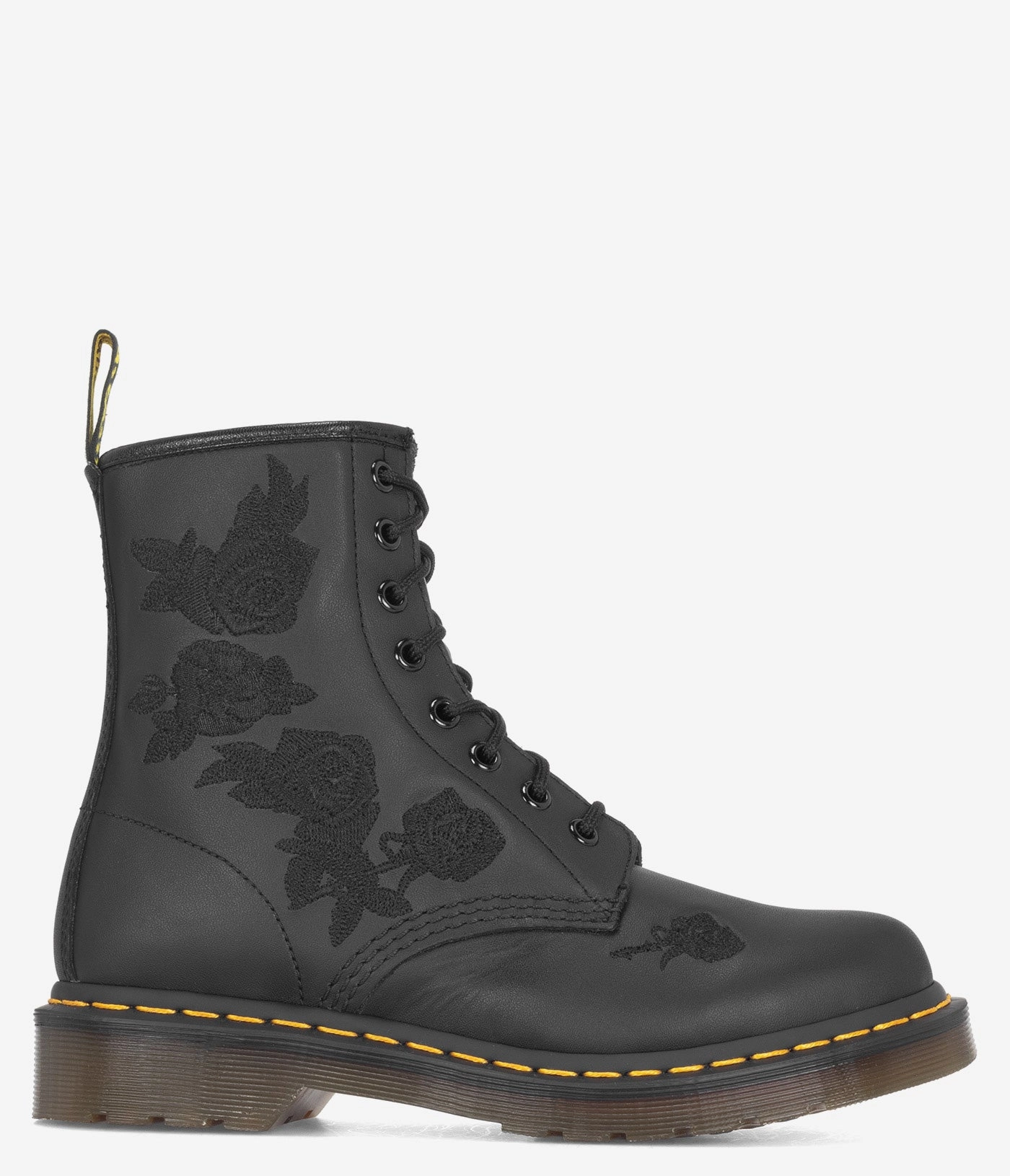 Dr. Martens 1460 Vonda Mono Embroidered Boot - Women Style Rise Quiet Step