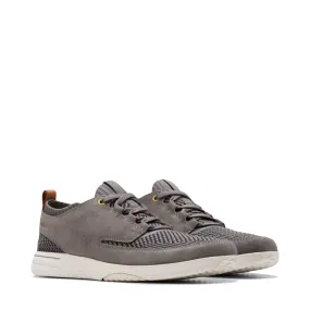 Clarks Men's Easeway Sport Sneaker in Grey Combination running for cultural events