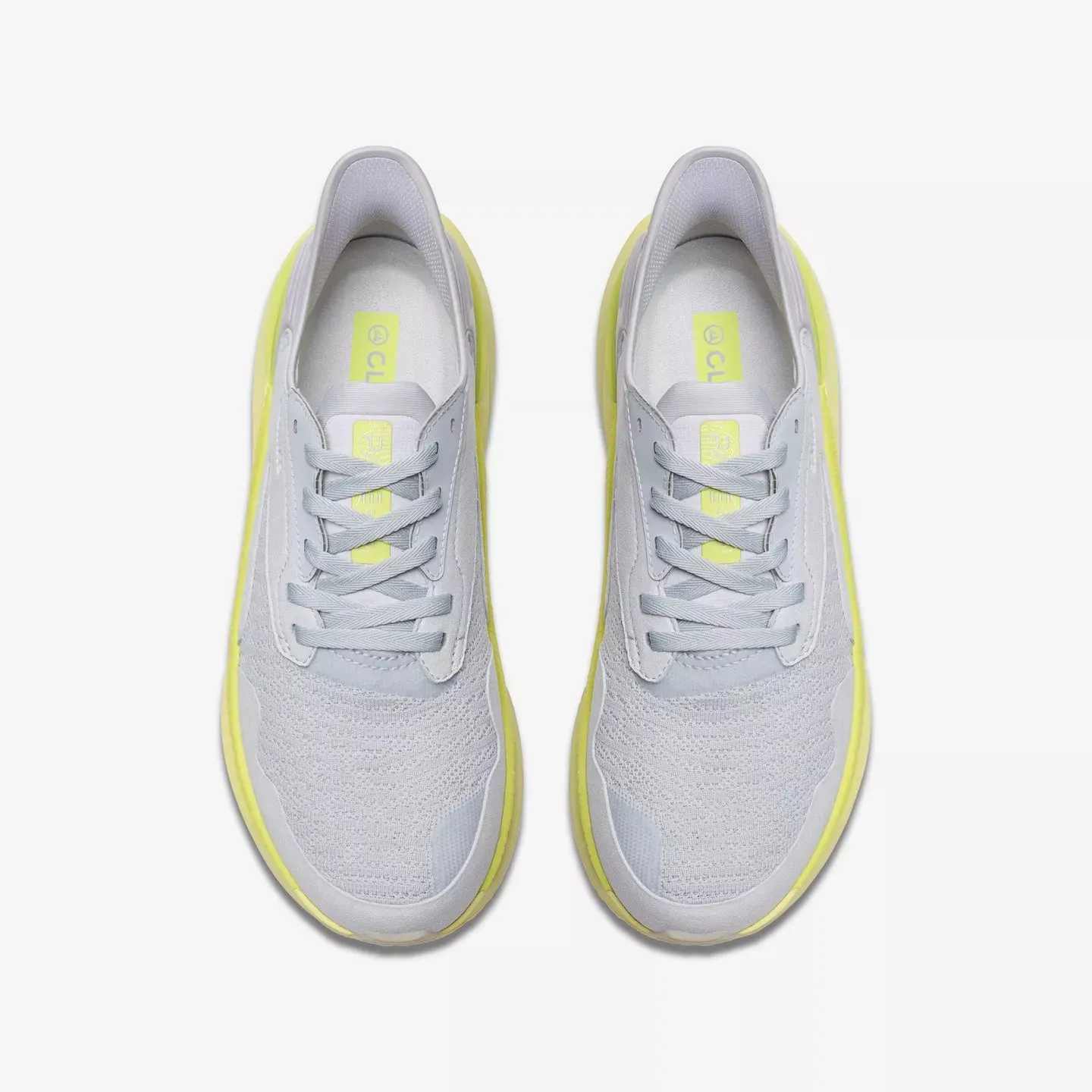 relay running Cushioned Collarbone Clarks Men's Pace Sneaker in Lime Combination