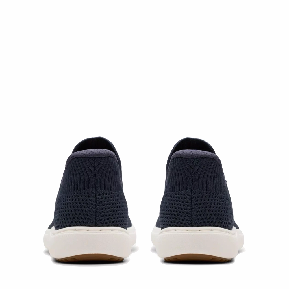 Clarks Women's Nalle Step Knit Slip On in Navy Lounge Wear Soft Insole