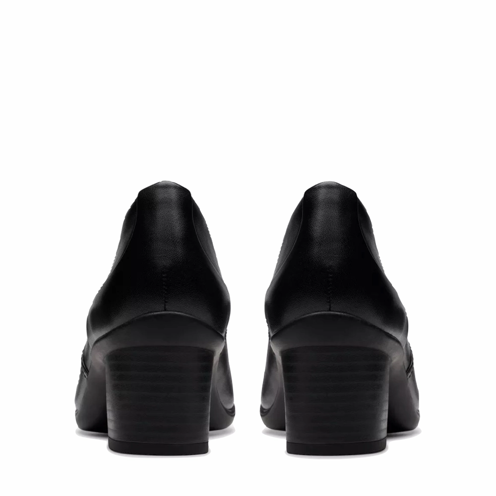 Simple Edge Clarks Women's Shaya Tess Heeled Shoe in Black