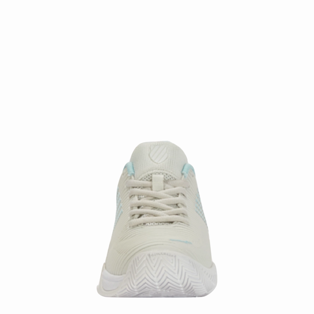K-Swiss Women's Hypercourt Express 2 Sneaker in Vaporous Gray River Path