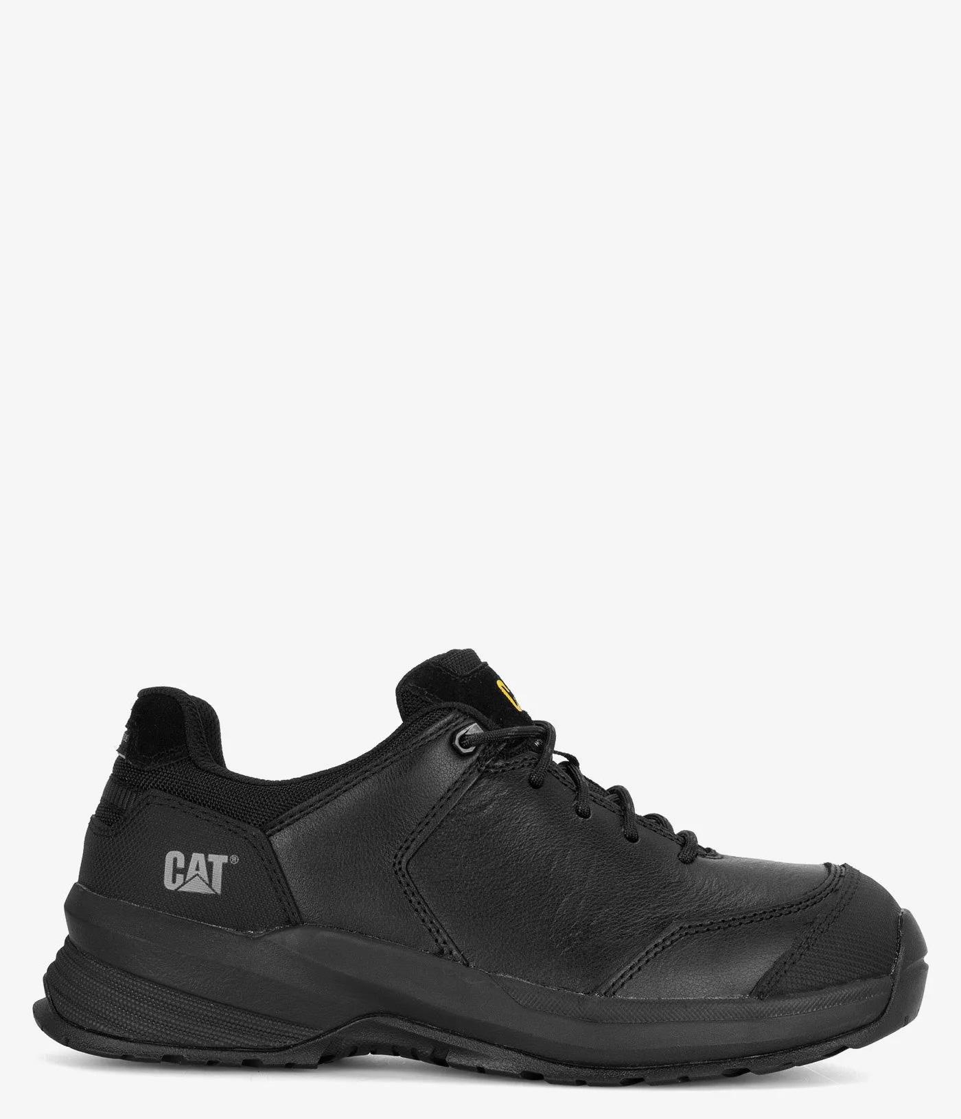 CAT Footwear Streamline 2.0 Leather Composite Toe Work Shoe - Men Comfort Cushion Grippy Outsole Remote Hiking