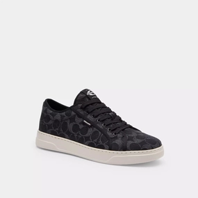 Coach Outlet Sneaker In Signature Denim speed running shoes