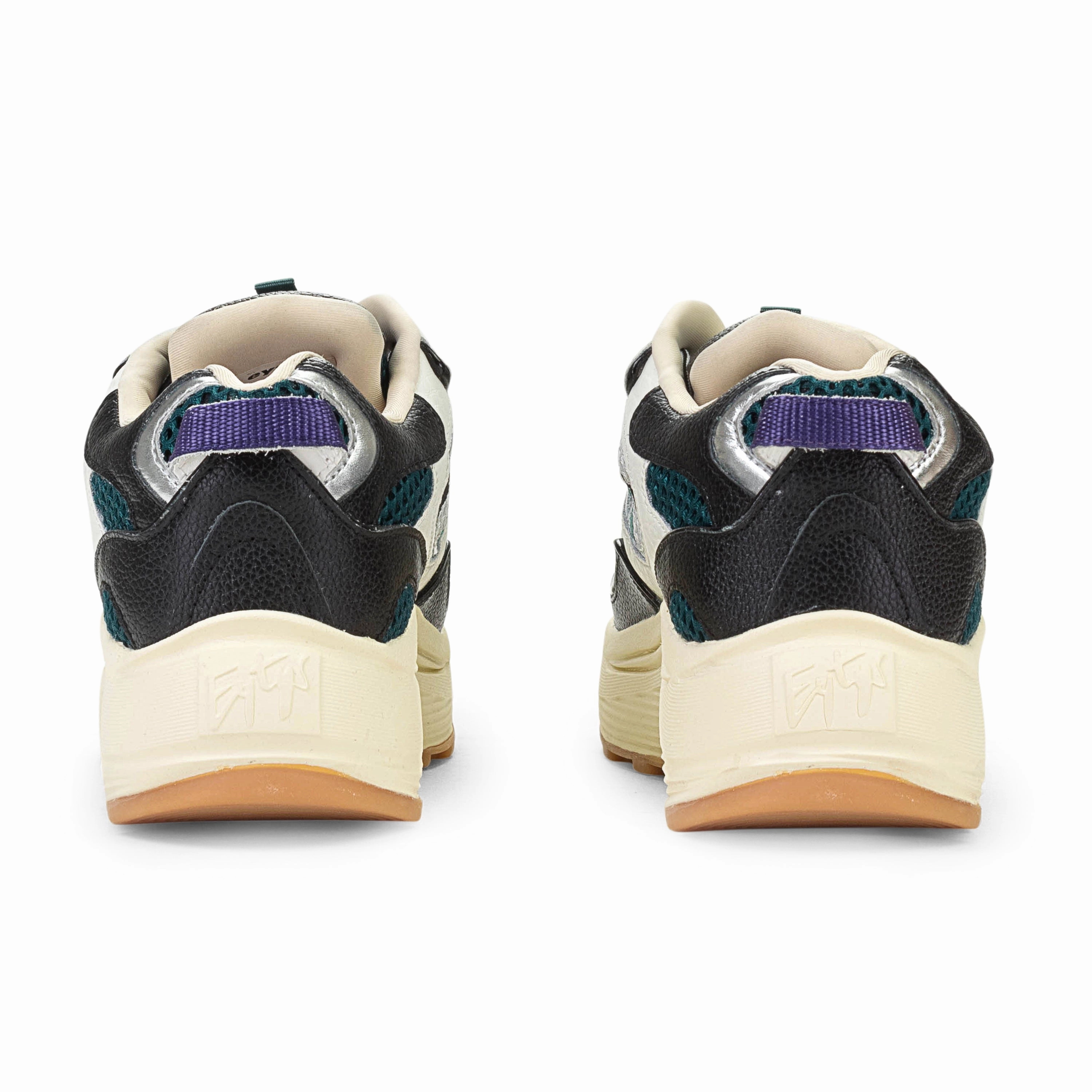 non - branded shoes all - terrain - feature shoes JET TURBO TEAL WHITE BLACK SNEAKERS