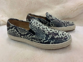 Men's Grayson Slip On Sneaker In Sand Python Print odor - resistant shoes microfiber running option