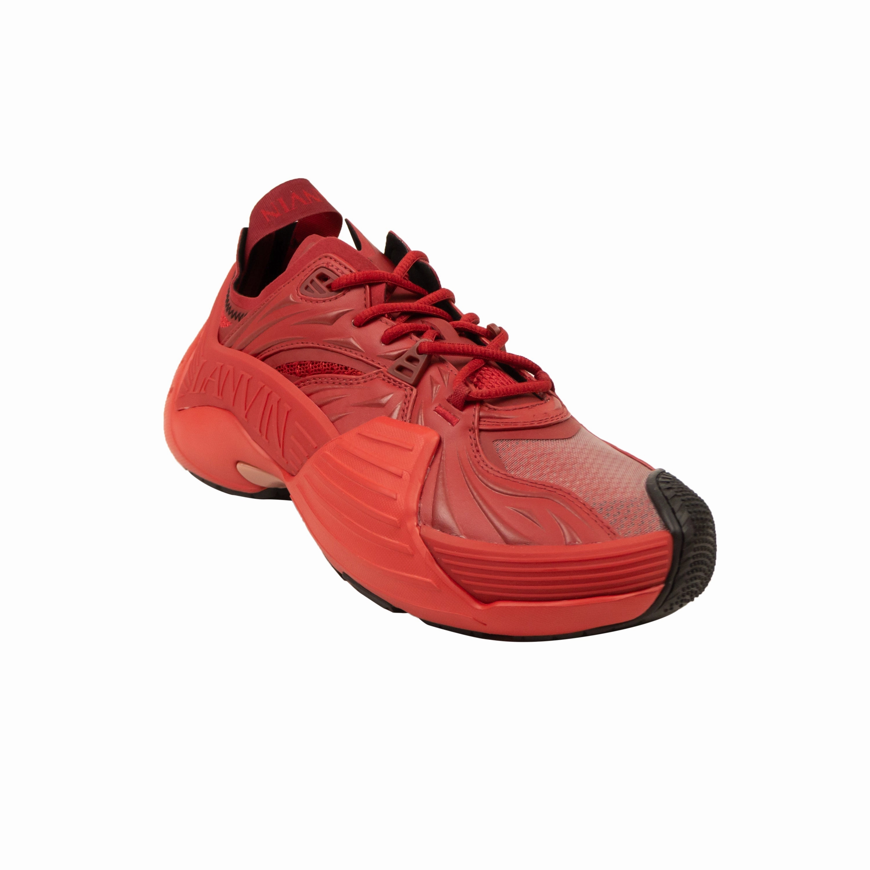 indoor - friendly Red Flash X Low Top Athletic Sneakers