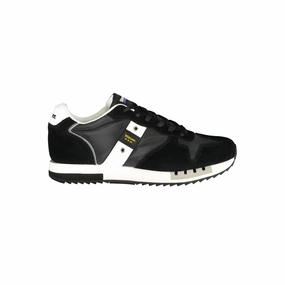 Blauer Polyester Men Men's Sneaker Abrasion - resistant sprint speed