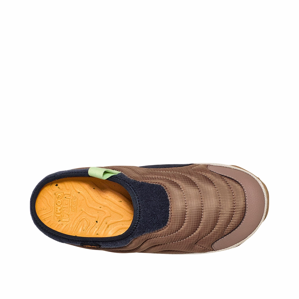 Teva Women's ReEMBER Terrain Slip On Clog in Caribou Quick Relaxation Step