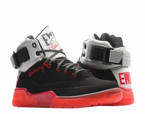 Comfort Midsoles Loose Fit Ewing Athletics Ewing 33 Hi Blk/Red/Reflect Men's Basketball Shoes 1BM00651-053