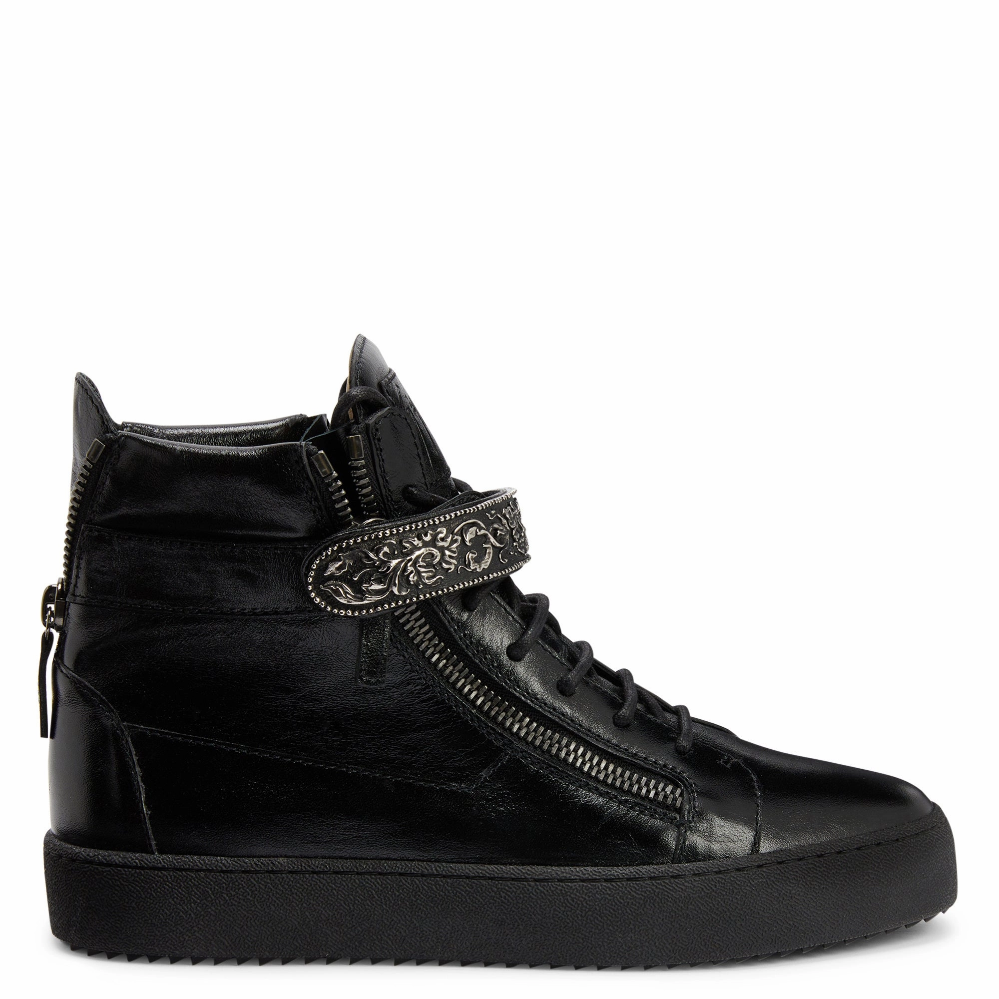 zip - closure shoes cold - weather shoes Giuseppe Zanotti Coby Deluxe