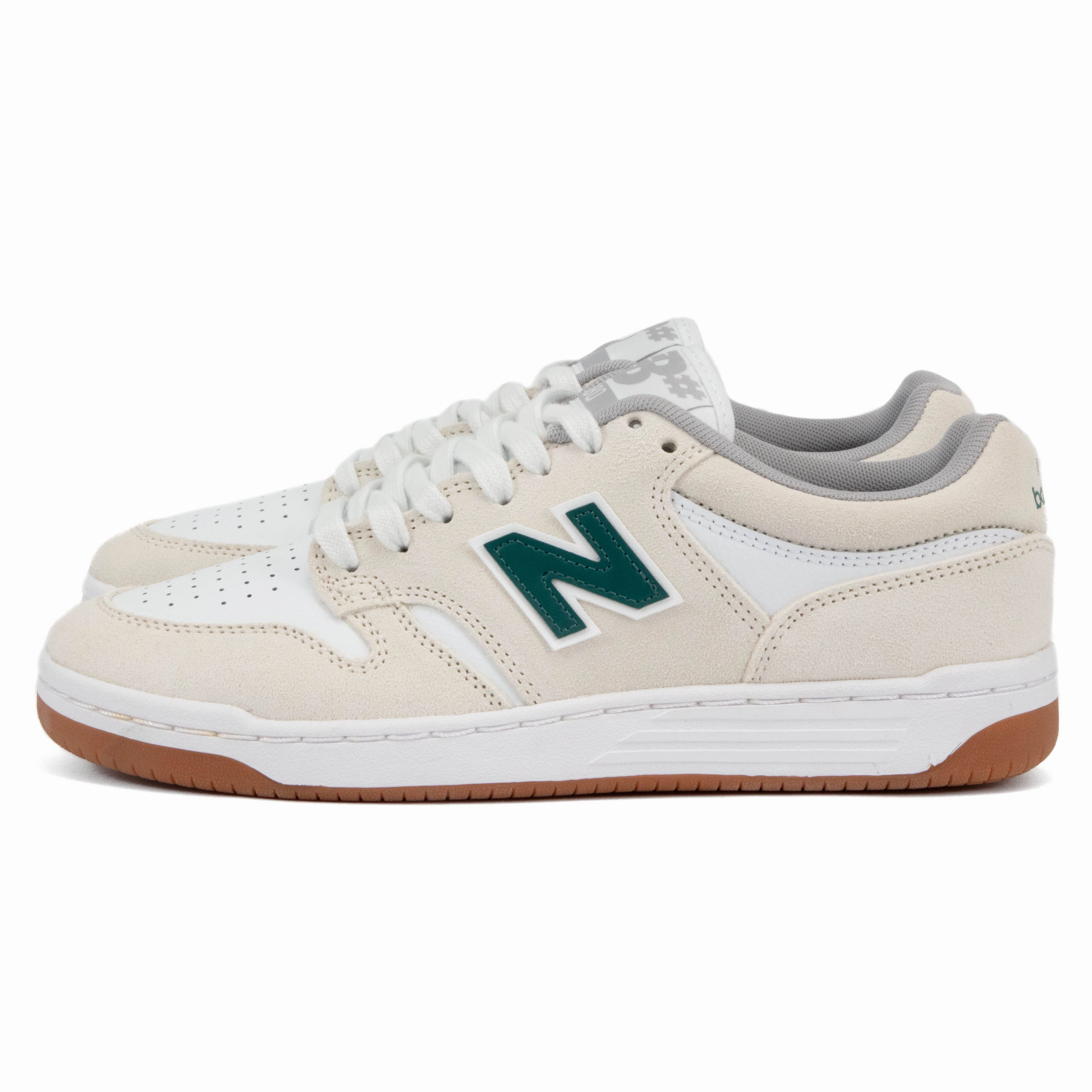 New Balance - 480 JDI (White/Green) Youth Style running in mountains shoes