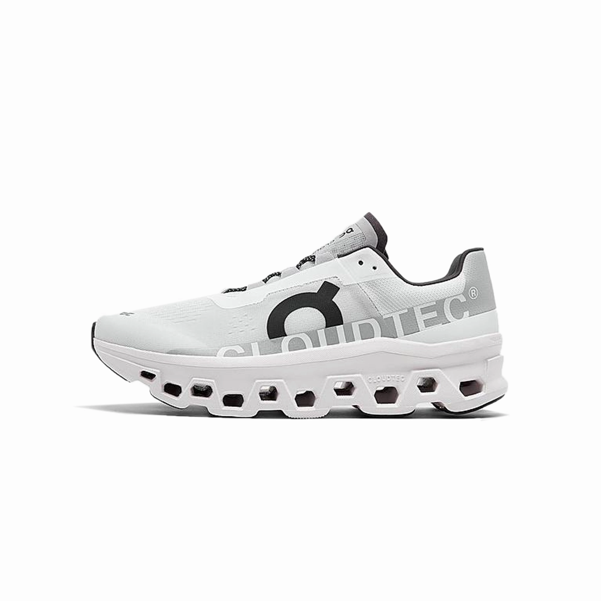 On Running Mens Cloudmonster Shoes Enhanced silhouette Refined Ease