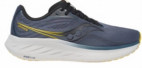 Precision fit running with a fitness tracker Men's Ride 18 Sneakers In Dusk/pollen