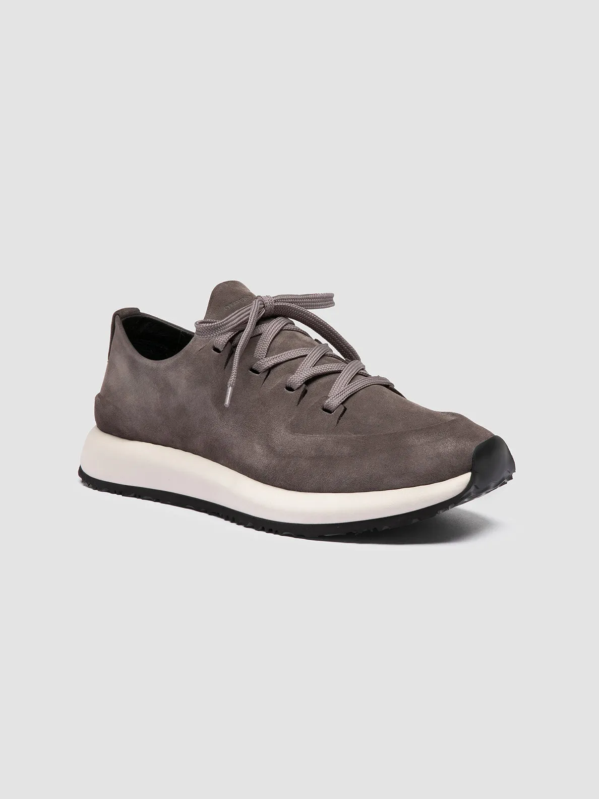 kayaking - running shoes ENTIRE 001 - Grey Suede Low Top Sneakers
