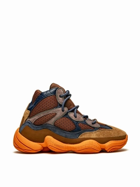 Adidas Yeezy 500 High Tactile Orange Sneakers niche - market shoes Moisture control