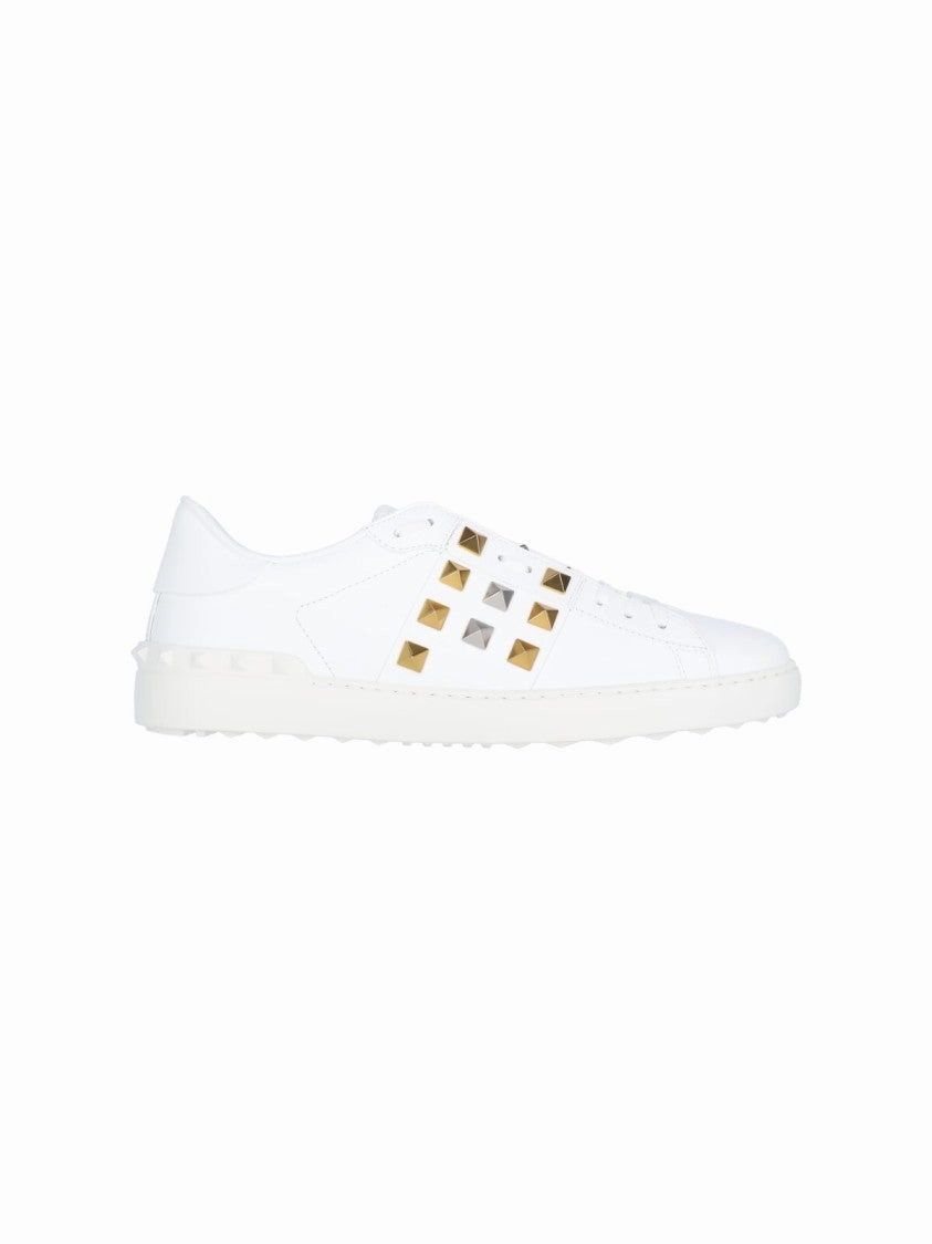 running shoes for advanced runners Rockstud Untitled' Sneakers ?C White