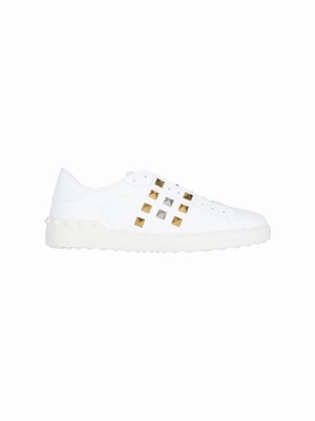 running shoes for advanced runners Rockstud Untitled' Sneakers ?C White