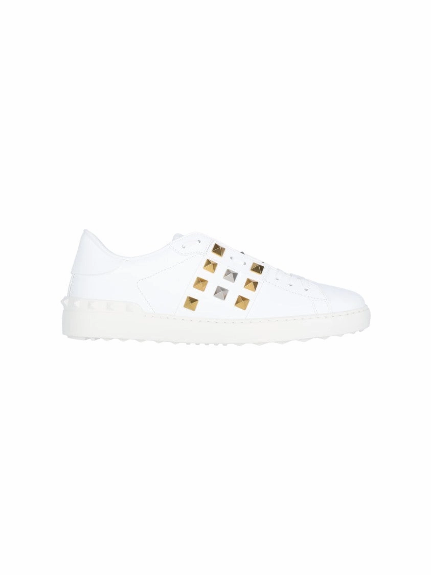 Slip On Design Rockstud Untitled' Sneakers ?C White
