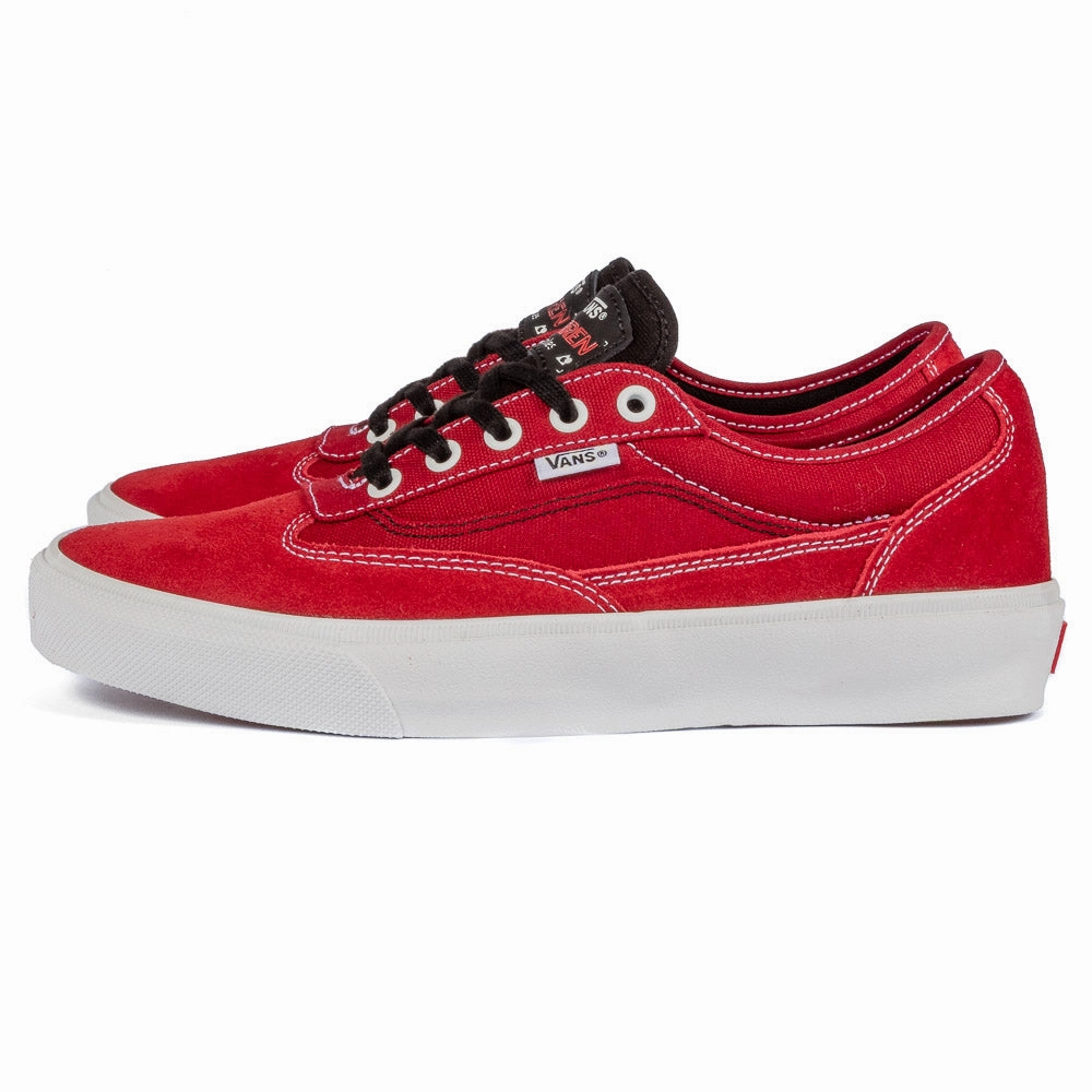 casual - walking shoes Vans - Curren Caples (Red/White)
