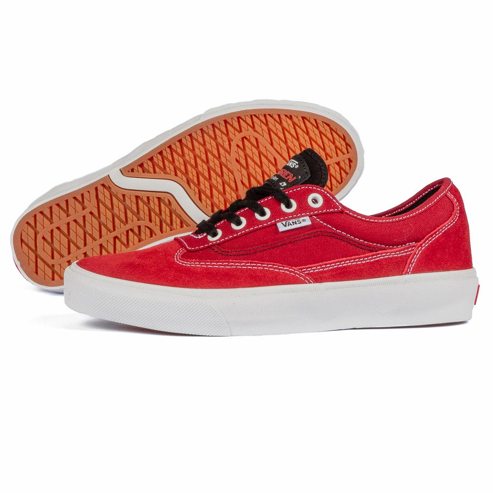 Vans - Curren Caples (Red/White) waterproof - construction - reliability shoes