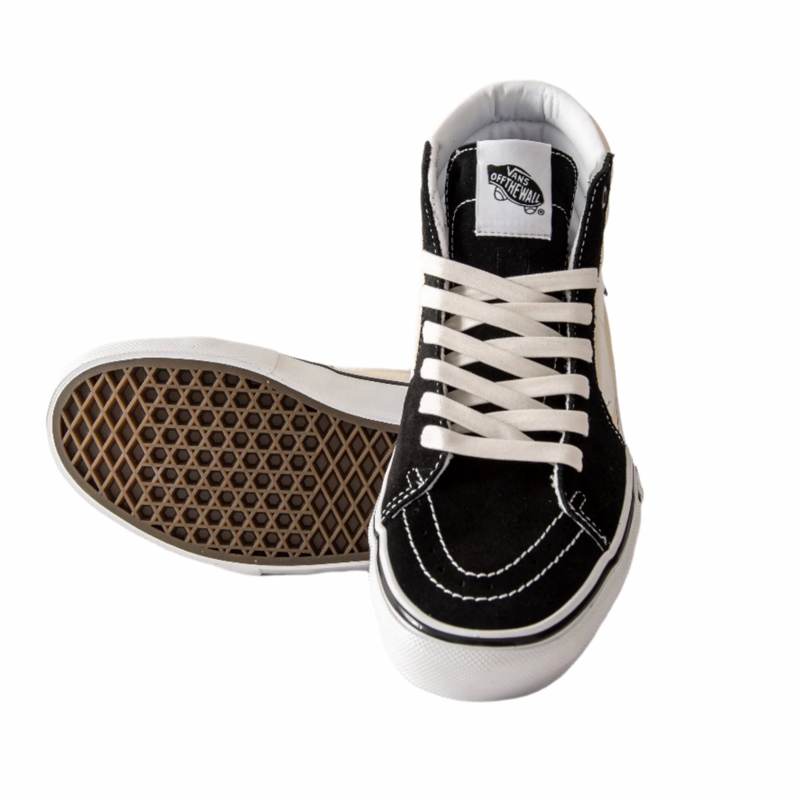 Vans - Skate Sk8-Hi (Black/Antique White)*SALE running in color runs shoes
