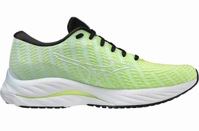 Senior - runner Men's Wave Rider 26 Sneaker In Neo Lime/white