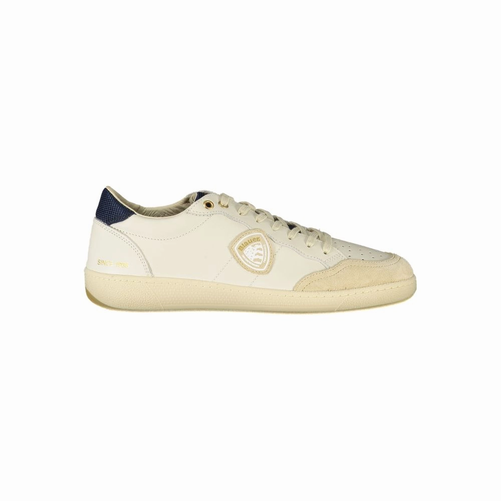 Light Color Blauer Polyester Men's Sneaker