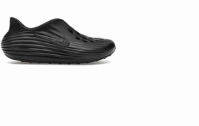 Women Reactx Rejuven8 Shoes In Black adjustable - lacing running shoes
