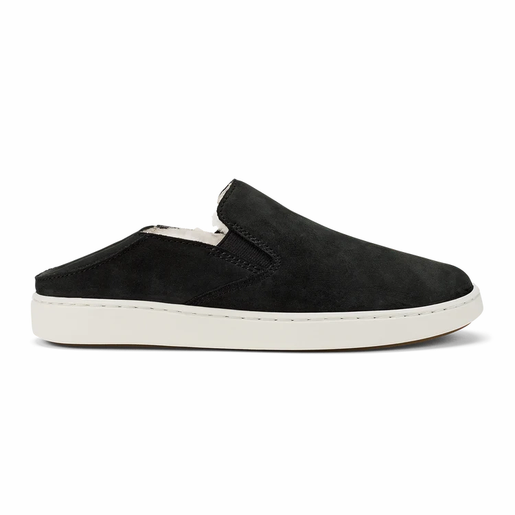 OluKai Women's Pehuea Cozy Sneaker in Lava Rock / Lava Rock Easy to Wear