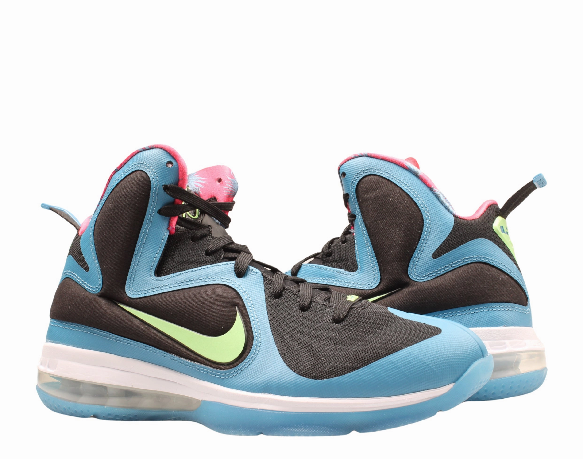 Nike Lebron 9 South Coast Black/Lime-Blue Men's Basketball Shoes XI DO5838-001 winter running shoes Revolutionary