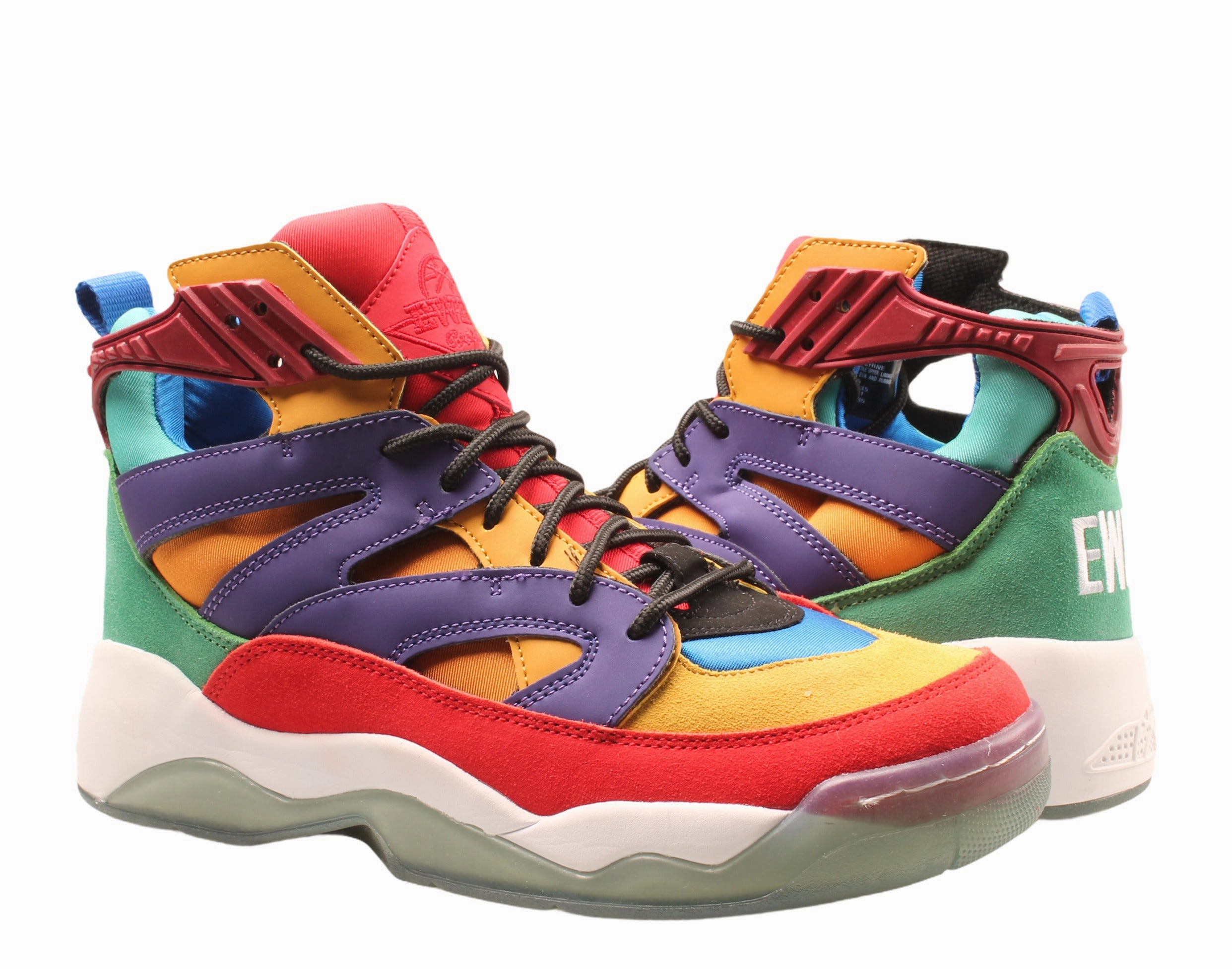 Quick - dry shoes Ewing Athletics Ewing Image Remix Multicolor/Ice Basketball Shoes 1BM00761-199