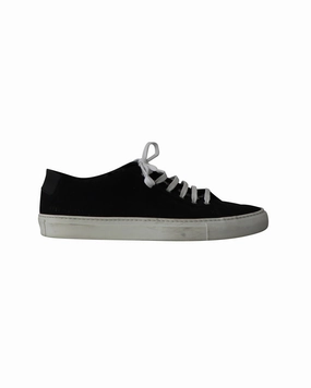 educational - event running shoes Sports Gear Common Projects Achilles Low Sneakers in Black Canvas