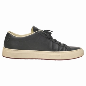 Anatomical shape leather - upper - feature shoes Common Projects Original Achilles Sneakers in Black Leather