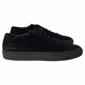running in a delta area shoes Low Top Common Projects Original Achilles Sneakers in Black Suede