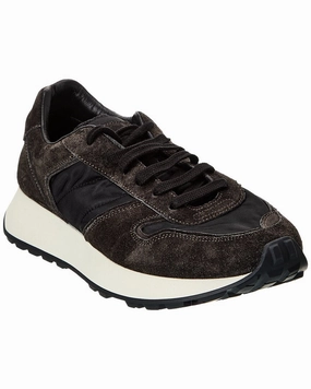 Common Projects Track 76 Nylon & Leather Sneaker Good elasticity Back - support