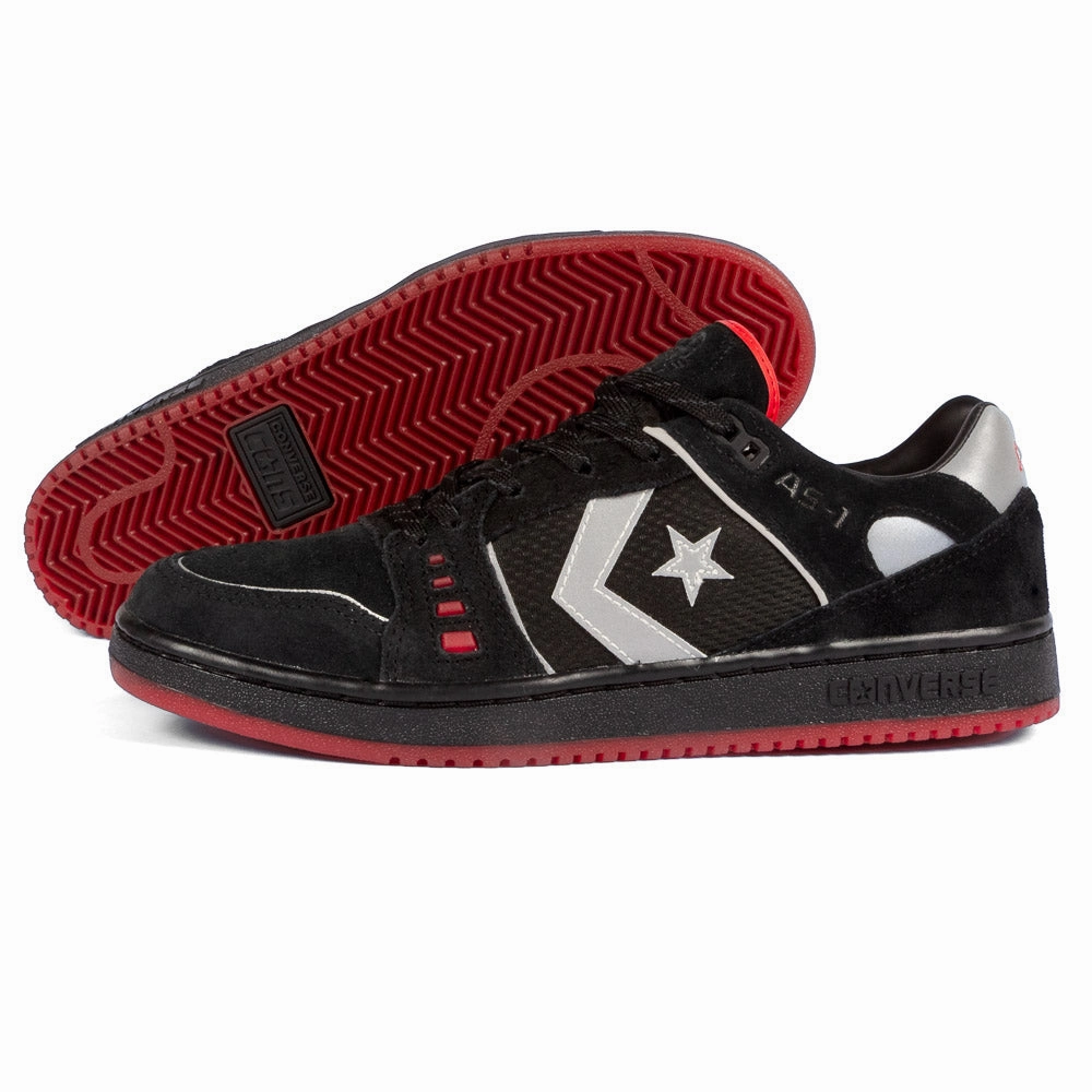 running for charity Outdoor - exercise CONS - AS-1 Pro OX (Black/Red/Red)