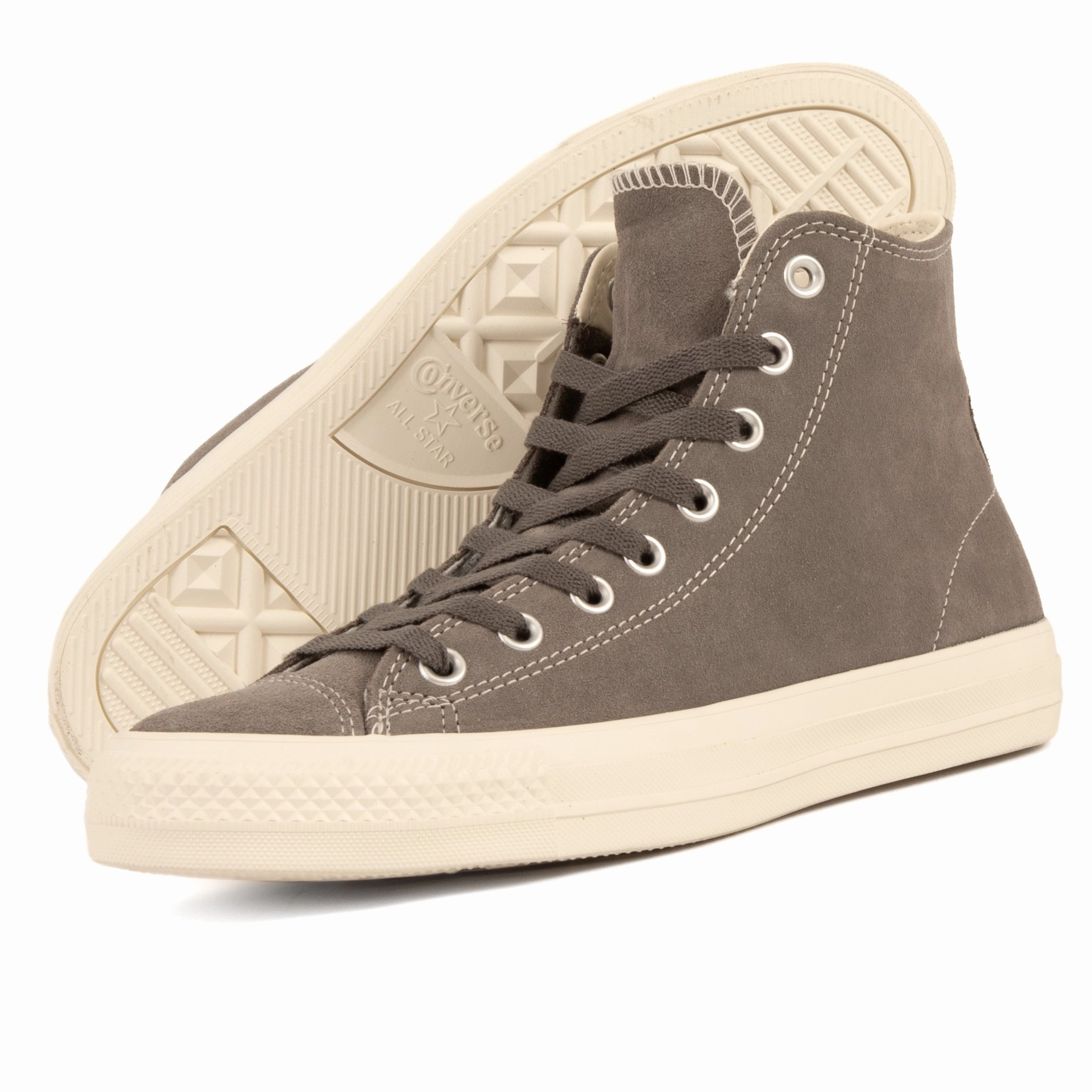 zipper - closure shoes padded insoles CONS - Chuck Taylor All Star Pro Hi (Origin Story/Egret)