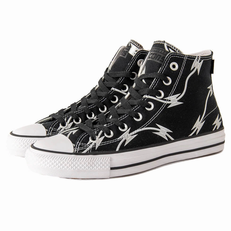 Cons - CTAS Pro Hi (Black/Silver/White) *SALE Supportive Fit