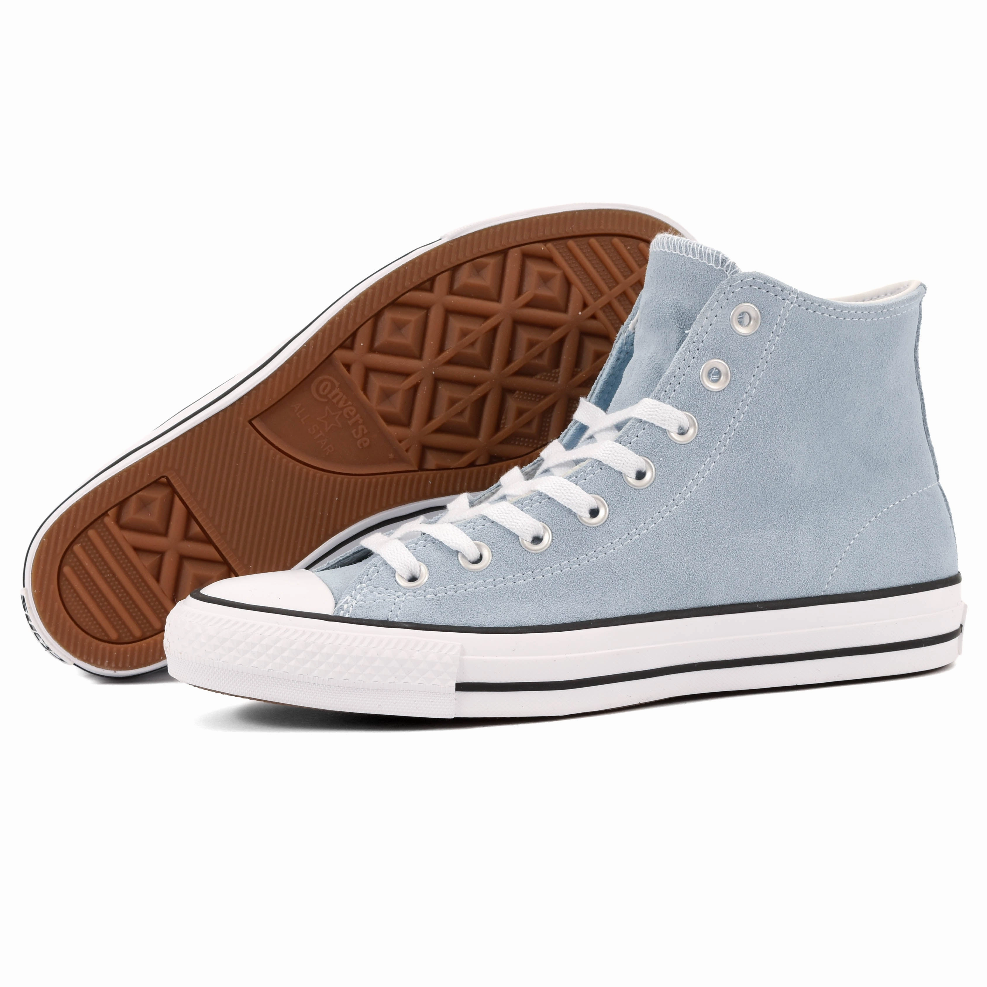 Breathable Upper Shoes rubber CONS - CTAS Pro Hi (Blue It/Black/White)