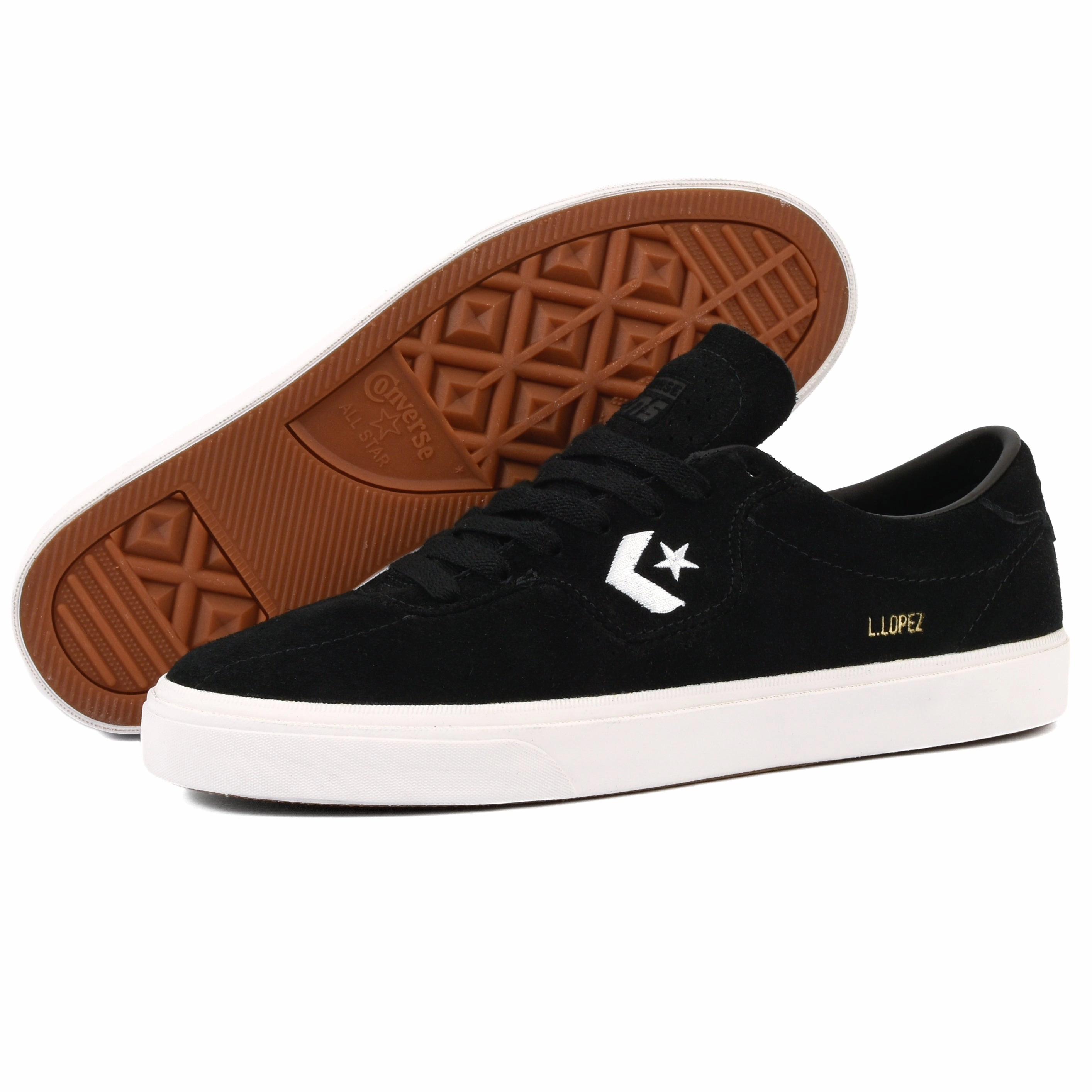 students' shoes Superior Quality CONS - Louie Lopez Pro (Black/White)*SALE
