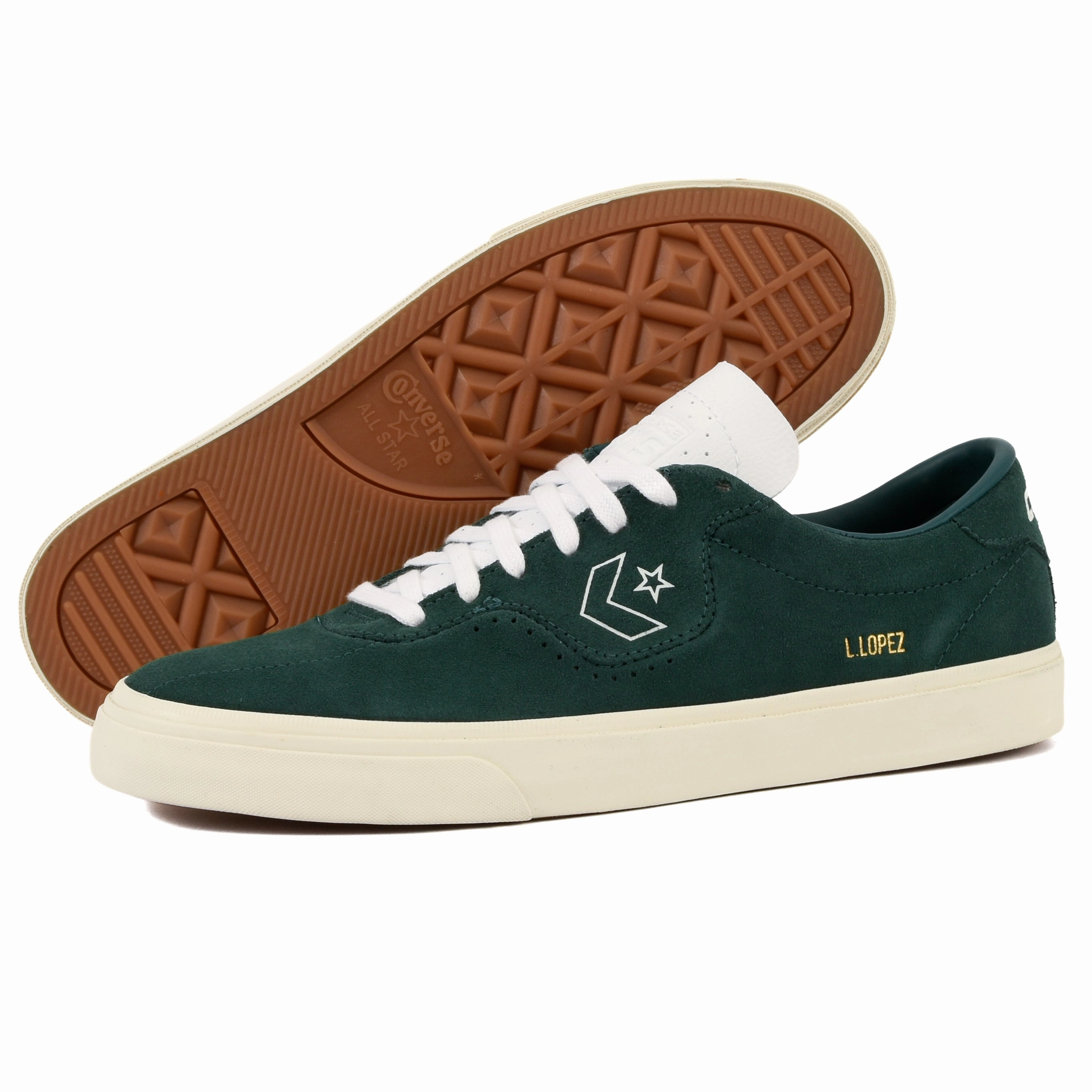 toe - box - roomy - design shoes CONS - Louie Lopez Pro Ox (Dragon Scale/White/Egret)*SALE