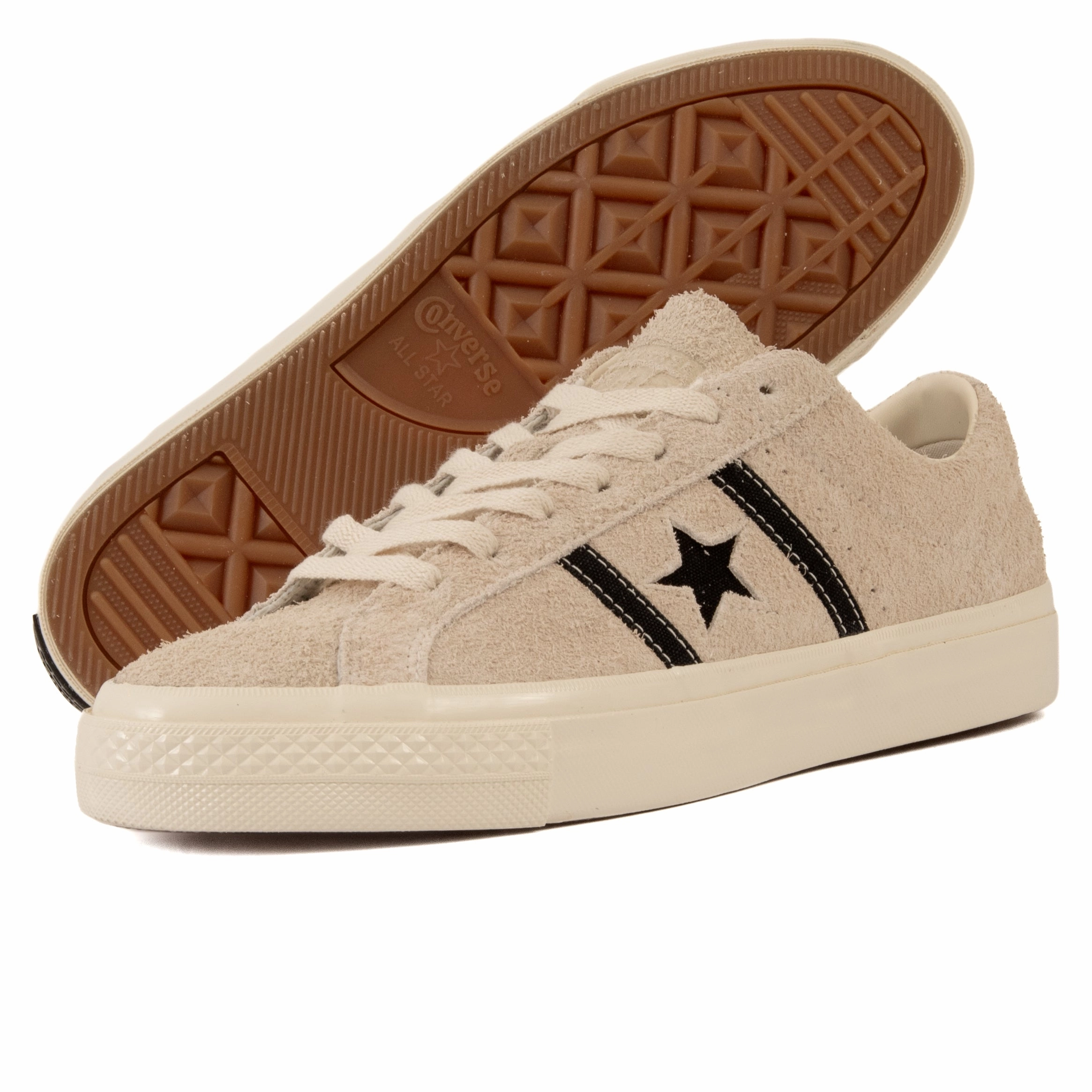 stain - resistant - coating shoes trendy shoe style Cons - One Star Academy Pro OX (Egret/Black/Egret)